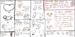 ambiguous_gender angry feral happy how-to how_to_draw open_mouth reference_guide scared text infraredturbine fluffy_pony animate_inanimate equid equine fluffy_pony_(species) mammal 2023 english_text expression_sheet hi_res