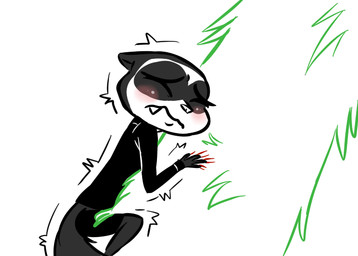 anthro blush clothed clothing cuddling cute_fangs duo eyes_closed fangs fluffy male simple_background solo_focus teeth white_background inkyfrog disney zootopia anon fan_character percy_vison european_polecat mammal mustelid musteline true_musteline weasel 2016 partially_colored
