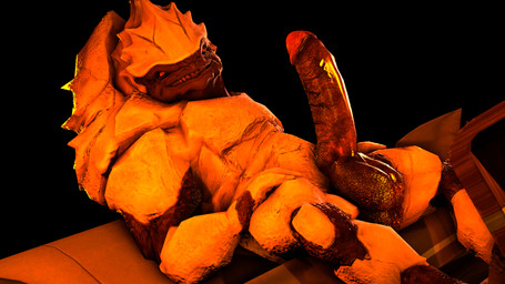 4_balls balls big_balls big_penis erection genital_focus genitals humanoid_genitalia humanoid_penis looking_at_viewer male multi_balls multi_genitalia not_furry nude penis presenting simple_background smile solo hadronighini bioware electronic_arts mass_effect alien humanoid krogan 16:9 2018 3d_(artwork) 4k absurd_res digital_media_(artwork) hi_res huge_filesize source_filmmaker_(artwork) widescreen