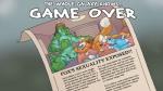 all_fours anthro backsack balls butt caught_in_the_act countershading doggystyle duo erection fellatio from_behind_position fur game_over gameplay_mechanics genitals humanoid_genitalia humanoid_penis interspecies male male/male male_penetrated male_penetrating male_penetrating_male news oral penetration penile penis sex text furfragged nintendo star_fox fox_mccloud canid canine fox mammal scalie sharpclaw_(star_fox) 16:9 english_text widescreen