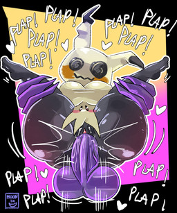 anthro balls big_butt blush breasts butt carrying_another carrying_partner clitoris clothed clothing duo feet female genitals heart_symbol humanoid_feet humanoid_genitalia humanoid_penis male male/female nipple_outline nipples penetration penis plantigrade plap sex simple_background spread_legs spreading text thick_thighs vaginal vaginal_penetration vulva moonix_xero nintendo pokemon generation_1_pokemon generation_7_pokemon ghost haunter mimikyu pokemon_(species) spirit absurd_res hi_res