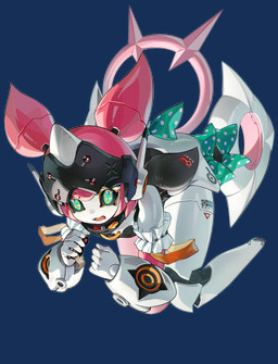 bent_over black_body black_sclera border bow_ribbon exposed_machinery female flat_chested green_eyes hair legs_together machine multicolored_body not_furry open_mouth pink_body pink_hair pseudo_hair simple_background solo transparent_background transparent_border white_body unknown_artist mihoyo zenless_zone_zero aria_(zenless_zone_zero) humanoid robot robot_humanoid alpha_channel digital_drawing_(artwork) digital_media_(artwork) hi_res official_art