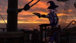 aiming anthro athletic clothing gun hat headgear headwear magic magic_user male pirate ranged_weapon ship solo staff sunset tricorne vehicle watercraft weapon wizard_hat low_battery_(artist) batts_(character) canid canine canis dalmatian domestic_dog mammal 16:9 3d_(artwork) 4k absurd_res blender_(artwork) digital_media_(artwork) hi_res widescreen