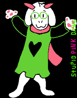 :3 anthro biped black_background clothed clothed_anthro clothed_male clothing dancing eyewear floppy_ears fur glasses green_clothing green_robe heart_symbol horn lop_ears male male_anthro pawpads pink_horn pink_scarf robe scarf simple_background slim_anthro slim_male solo wearing_glasses white_body white_fur stupidpinkdawg deltarune undertale_(series) ralsei bovid caprine darkner goat mammal 2025 animated draw_over english_description flat_colors full-length_portrait low_res meme portrait short_playtime signature