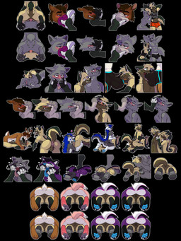 anthro antlers armpit_fetish bodily_fluids breath clothing collar duo facesitting feet footwear genital_fluids horn kissing male male/male musk panting paws pits plushie shirt shoes sitting_on_another size_difference socks solo sticker sticker_pack tank_top topwear fetishame ych_(character) canid canine canis domestic_dog equid equine fox horse husky jackalope lagomorph leporid mammal nordic_sled_dog rabbit spitz 3:4 absurd_res digital_media_(artwork) hi_res multiple_images
