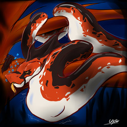 ambiguous_gender ambiguous_prey branch dazed digestion feral feral_pred forked_tongue hiccuping male male_pred narrowed_eyes plant serpentine solo_focus struggling struggling_prey swallowing tongue tongue_out tree vore uysu european_mythology mythology zakk_(spicynoodleart) dragon mythological_creature mythological_scalie reptile scalie snake wyrm_(dragon) 1:1 hi_res signature