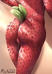 bodily_fluids butt female food fruit genital_fluids genitals not_furry nude plant plant_tail pussy rear_view simple_background solo strawberry trypophobia vaginal_fluids year miramore elemental_creature elemental_humanoid flora_fauna food_creature food_humanoid fruit_humanoid humanoid living_fruit plant_humanoid 2021 absurd_res dated digital_media_(artwork) hi_res shaded signature