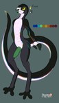 genitals male nude penis solo tail arashidrgn reptile scalie snake 2025 absurd_res hi_res model_sheet