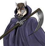 anthro ashwolves5 clothing costume death_(personification) equid equine grim_reaper halloween halloween_costume holidays horse male mammal solo spooky_(disambiguation)