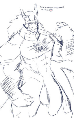 abs anthro big_penis body_hair genitals hair horn huge_penis male muscular penis text zephyrchill mythology dragon mythological_creature mythological_scalie scalie 2021 5:8 english_text hi_res monochrome sketch source_request unavailable_at_source