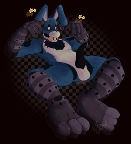anthro bodily_fluids bons_burgers checkered checkered_background cum ejaculation genital_fluids genitals machine male pattern_background penis precum simple_background solo corpsedhare unknown_artist the_walten_files bon_(twf) animatronic robot absurd_res hi_res shaded