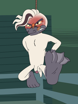 anthro asphyxiation bodily_fluids crying erotic_asphyxiation eyewear feet flaccid genitals glasses hanged imminent_death male noose penis snuff solo tears aaron_amethyst idw_publishing sega sonic_the_hedgehog_(comics) sonic_the_hedgehog_(idw) sonic_the_hedgehog_(series) doctor_starline mammal monotreme platypus 3:4 absurd_res digital_media_(artwork) hi_res paint_tool_sai_(artwork)