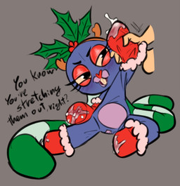 annoyed anthro anthro_focus balls black_eyebrows black_eyes black_text blue_body blush blush_lines bodily_fluids boots buckteeth clothing cum cum_in_clothing cum_on_clothing cumshot dialogue disembodied_hand disembodied_penis duo ejaculation erection eyebrows eyelashes faceless_character faceless_human faceless_male fake_antlers fake_horns featureless_chest female female_anthro female_focus fingers flat_chested footwear genital_fluids genitals gloves green_ears grey_background grinding handjob handwear head_tilt holidays holly_(plant) human_on_anthro humanoid_genitalia humanoid_penis interspecies long_ears male male/female male_human mostly_nude mostly_nude_anthro mostly_nude_female multicolored_body multicolored_boots multicolored_clothing multicolored_footwear multicolored_gloves multicolored_handwear narrowed_eyes open_mouth penile penis plant plushie purple_blush purple_body red_boots red_clothing red_eyelids red_footwear red_gloves red_handwear red_nose sex shoes simple_background sitting solo_focus striped_ears talking_to_another talking_to_partner tan_sclera tan_teeth teeth text two_tone_body two_tone_boots two_tone_clothing two_tone_footwear two_tone_gloves two_tone_handwear white_boots white_clothing white_footwear white_gloves white_handwear young young_anthro young_female soulcentinel christmas rise_of_the_teenage_mutant_ninja_turtles teenage_mutant_ninja_turtles mrs._cuddles animate_inanimate human lagomorph leporid living_plushie mammal rabbit 2025 english_text handwritten_text adult_(lore)