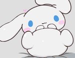 ambiguous_gender anthro bed blue_eyes blush butt chibifur fur furniture happy heart_symbol japanese long_ears looking_at_viewer lying simple_background smile solo white_body white_fur young young_anthro satetsu0251 cinnamoroll sanrio cinnamon_(cinnamoroll) canid canine canis domestic_dog mammal digital_media_(artwork) hi_res male_(lore)