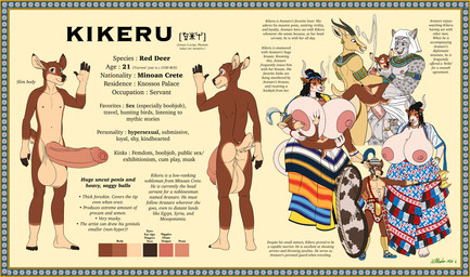5_fingers 5_toes anal anal_penetration anthro anthro_on_anthro anthro_penetrated anthro_penetrating anthro_penetrating_anthro areola armor axe balls big_balls big_breasts big_butt big_penis black_hair black_nose bodily_fluids bottomwear breast_play breast_suck breasts brown_body brown_fur butt carrying_another carrying_partner clothing crete cum cumshot dress ear_piercing ear_ring ejaculation erection exposed_breasts feet female fingers foreskin fur genital_fluids genitals group group_sex hair headgear helmet horn huge_balls huge_breasts huge_butt huge_penis humanoid_feet humanoid_hands larger_female loincloth male male/female male/male male_penetrated male_penetrating male_penetrating_male markings minoan multicolored_body multicolored_fur navel nipples nude nude_anthro nude_male penetration penile penile_penetration penis penis_in_ass piercing pink_areola pink_nipples plantigrade ring_piercing sex shield size_difference small_but_hung smaller_male solo_focus spots spotted_body spotted_fur standing sucking tail text thick_thighs threesome toes two_tone_body two_tone_fur white_body white_fur ohs688 european_mythology greek_mythology mythology aranare kikeru antelope bovid bovine cervine deer felid gazelle mammal minotaur pantherine red_deer snow_leopard 2026 english_text hi_res model_sheet signature