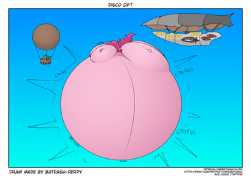 air_inflation aircraft balloon belly big_belly black_outline hair hot_air_balloon huge_belly hyper hyper_belly immobile inflatable inflation motion_lines onomatopoeia outline pink_body pink_hair sky sound_effects spherical_inflation text vehicle bat_dash friendship_is_magic hasbro my_little_pony pinkie_pie_(mlp) earth_pony equid equine horse mammal pony 2026 absurd_res english_text hi_res url
