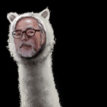 clothing costume looking_at_viewer male solo what hayao_miyazaki third-party_edit unknown_artist camelid llama mammal 1:1 2d_animation animated digital_media_(artwork) low_res shopped short_playtime thumbnail