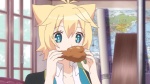 blonde_hair blue_eyes chicken_meat clenched_teeth eating female food hair map meat solo teeth window unknown_artist gj-bu kirara_bernstein animal_humanoid cat_humanoid felid felid_humanoid feline feline_humanoid humanoid mammal mammal_humanoid 16:9 2d_animation animated short_playtime widescreen