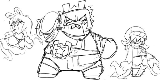 anthro beanie belt belt_buckle bottomwear buckle clothed clothed_anthro clothed_female clothing dress ear_piercing eyelashes female fist floppy_ears flying footwear fully_clothed fully_clothed_anthro fully_clothed_female furrowed_brow group hair hair_over_eyes half-closed_eyes hat headgear headwear larger_anthro larger_female legless long_ears long_hair looking_at_viewer looking_up lop_ears mitten_hands narrowed_eyes noseless piercing plant rock sharp_teeth shoes shorts simple_background size_difference sleeves_past_fingers smaller_anthro smaller_female smile smiling_at_viewer standing teeth thorns tongue tongue_out tooth_gap toothy_grin trio vines white_background white_beanie white_belt white_bottomwear white_clothing white_dress white_footwear white_hair white_hat white_headwear white_shoes white_shorts critterzone13 mario_plus_rabbids_sparks_of_hope nintendo raving_rabbids rayman_(series) ubisoft bedrock_(mario_plus_rabbids) daphne_(mario_plus_rabbids) midnite_(mario_plus_rabbids) elemental_creature flora_fauna ghost hybrid lagomorph mammal mineral_fauna rabbid rock_creature spirit 2024 crossover digital_drawing_(artwork) digital_media_(artwork) english_description hi_res monochrome sketch