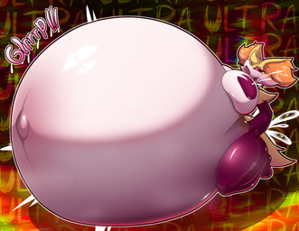 anthro belly big_belly bodily_fluids breasts cum cum_ballooning cum_inflation cum_inside female fur genital_fluids huge_belly hyper hyper_belly hyper_inflation inflation nipples non-mammal_nipples open_mouth red_body red_fur solo tail white_body white_fur yellow_body yellow_fur yellow_tail conditional_dnp kackuna87 nintendo pokemon canid canine delphox fox generation_6_pokemon mammal pokemon_(species) hi_res