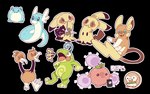 2_heads 3_toes ambiguous_gender beak biped countershade_torso countershading feet feral legless micro_calves micro_legs micro_thighs multi_head open_mouth open_smile simple_background smile tail thin_calves thin_legs thin_thighs toes transparent_background aevris bepis nintendo pokemon alolan_form alolan_raichu amphibian avian doduo dratini generation_1_pokemon generation_2_pokemon generation_3_pokemon generation_7_pokemon jumpluff mimikyu pokemon_(species) politoed regional_form_(pokemon) spheal alpha_channel