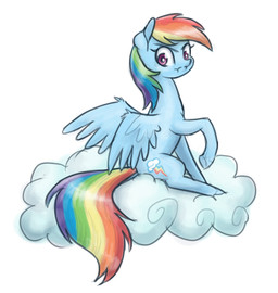 angry blue_body blue_fur cloud cutie_mark eyelashes feathered_wings feathers female feral fetlocks fur hair hooves looking_at_viewer looking_back looking_back_at_viewer multicolored_hair multicolored_tail pink_eyes pouting rainbow_hair rainbow_tail raised_foreleg simple_background sitting sitting_on_cloud solo tail white_background wings king-kakapo friendship_is_magic hasbro my_little_pony mythology rainbow_dash_(mlp) equid equine mammal mythological_creature mythological_equine pegasus 2016