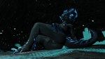 anthro blue_body blue_eyes blue_horn blue_scales breasts butt cave cave_background claws crystal curling_tail female genitals glowing glowing_crystal glowing_eyes grey_body horn looking_at_viewer metallic_body narrowed_eyes nipples nude nude_anthro nude_female open_mouth pose pussy scales sitting sitting_on_ground smile solo spread_legs spreading tail toe_claws void_dragon216 capcom monster_hunter kulve_(furromantic) elder_dragon kulve_taroth scalie 16:9 3d_(artwork) digital_media_(artwork) hi_res pinup widescreen