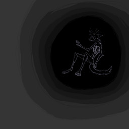 abstract_background anthro bone feet hindpaw male paws sitting skeleton solo tail demensa canid canine canis mammal wolf 1:1 2019