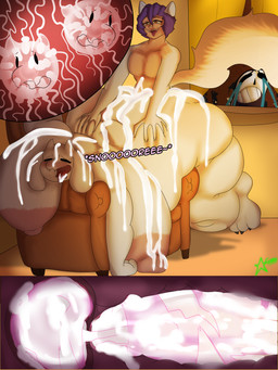 anthro bodily_fluids bone breasts broken_condom butt butt_grab condom condom_balloon cuckold cum cum_all_over cum_drip cum_in_ass cum_in_mouth cum_in_vagina cum_inside cum_on_face dripping duo ejaculation erect_nipples female filled_condom from_behind_position genital_fluids hand_on_butt impregnation male nipples overweight ovum ovum_with_face ovum_with_facial_features sagging_breasts sex sexual_barrier_device size_difference skeleton sleep_sex sleeping slightly_chubby slightly_chubby_female cosmosarts undertale_(series) sans_(undertale) toriel toriel_(deltarune) tuli_(chambatortuoso) boss_monster_(undertale) bovid caprine goat humanoid mammal 3:4 absurd_res hi_res