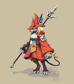 accessory ambiguous_gender anthro armor bottomwear bow_ribbon claws clothing coat cravat digitigrade emblem feet finger_claws fingernails furgonomics grey_body grey_skin hair hat head_wings headgear headwear holding_object holding_weapon hooves legwear long_tail melee_weapon nails pink_nose pointy_hat polearm red_clothing red_coat red_topwear ribbons scarf shadow sharp_nails short_hair shorts snout solo stirrup_legwear stirrup_stockings stockings tail tail_accessory tail_bow tail_ribbon text thin_tail toenails toes topwear trident unusual_wing_placement weapon white_hair wings wizard_hat pavanz final_fantasy final_fantasy_ix square_enix freya_crescent burmecian mammal murid murine rat rodent 2022 artist_name digital_media_(artwork) full-length_portrait pixel_(artwork) portrait shaded female_(lore)