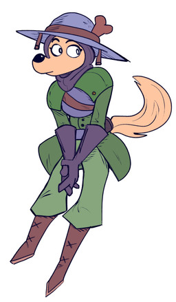 anthro armor black_nose boots bottomwear brodie_helmet brown_boots brown_clothing brown_footwear clothed clothed_anthro clothed_female clothing eyebrows female female_anthro fingers footwear fully_clothed fully_clothed_anthro fully_clothed_female fur gloves green_bottomwear green_clothing green_pants handwear headgear helmet looking_aside mouth_closed pants shoes simple_background solo tail tan_body tan_fur tan_tail white_background white_sclera cloudidoodles maxine_(cloudidoodles) canid canine canis domestic_dog mammal 2023 absurd_res digital_drawing_(artwork) digital_media_(artwork) full-length_portrait hi_res portrait