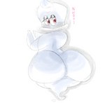 ambiguous_gender anthro anthrofied clothing hat headgear headwear looking_at_viewer male simple_background solo thick_thighs nwopi mario_bros nintendo super_mario_odyssey cappy_(mario) ghost spirit hi_res