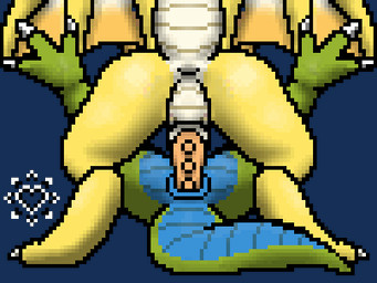 anal anal_penetration anal_tugging anthro bodily_fluids butt cum cum_in_ass cum_inside duo from_front_position genital_fluids genitals lying male male/male missionary_position nude on_back penetration penile penile_penetration penis sex spread_wings tail tail_motion wings jazovyx mythology jazovyx_(character) scribe_scales dragon mythological_creature mythological_scalie scalie 4:3 animated digital_media_(artwork) low_res pixel_(artwork) pixel_animation short_playtime