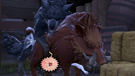 anal animal_genitalia animal_penis anus balls bodily_fluids cum doggystyle dominant duo eyes_closed farm feral feral_on_feral feral_penetrated feral_penetrating feral_penetrating_feral from_behind_position genital_fluids genitals knot knotting looking_pleasured male male/male male_feral mating_grip night orgasm orgasm_face outside penetration penis precum rough_sex sex submissive trashy_sfm epic_games fortnite canid canine canis domestic_pig mammal suid suine sus_(pig) wild_boar wolf wolf_(fortnite) 16:9 3d_(artwork) 4k absurd_res digital_media_(artwork) hi_res source_filmmaker_(artwork) widescreen