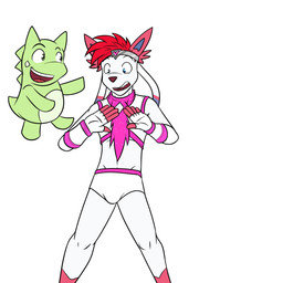 accessory ambiguous_gender anthro anthrofied briefs bulge clothing crop_top duo fingerless_gloves gloves handwear headband levitating magical_girl_outfit male plushie scarf shirt simple_background topwear underwear white_background fuze nintendo pokemon dustin_(fuze) substitute_doll animate_inanimate eeveelution generation_6_pokemon living_plushie pokemon_(species) sylveon 1:1 hi_res