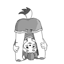 anthro black_eyes bottomwear clothing eyebrows female hands_on_legs shirt shorts smile standing t-shirt text text_on_clothing topwear young young_anthro young_female cyberloli emme_(cyberloli) canid canine canis domestic_dog mammal 1:1 hi_res monochrome sketch