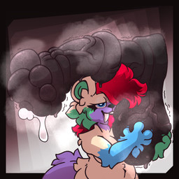 animal_genitalia animal_penis anthro big_penis bodily_fluids body_worship duo equine_genitalia equine_penis fangs female fur genital_fluids genital_worship genitals gynomorph heart_eyes heart_symbol huge_penis hyper hyper_genitalia hyper_penis intersex intersex/female multicolored_body multicolored_fur musk musk_worship open_mouth penile penis penis_worship sweat sweatdrop teeth tongue tongue_out vein veiny_penis anonymous_artist crypriva whisky_(crypriva) felid mammal prehistoric_species saber-toothed_tiger hi_res