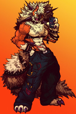 abs accessory amber_eyes anthro arm_tuft athletic athletic_male barazoku belly_tuft belt belt_buckle biceps big_pants biped black_clothing black_sclera blep body_hair bottomwear bracelet buckle bulge chest_tuft claws clothed clothing collar countershade_fur countershade_torso countershading denim denim_bottomwear denim_clothing dipstick_ears dog_tags ear_markings elbow_tuft electronics fangs first_person_view fluffy fluffy_body footwear fur hair hand_in_pocket harness ink jewelry looking_away male male_anthro multicolored_body multicolored_ears multicolored_fur multicolored_hair muscle_tone muscular muscular_anthro muscular_arms muscular_male navel neck_tuft one_eye_obstructed orange_background pants pecs phone phone_case pockets pose scar selfie shirtless_anthro shirtless_male shoulder_tuft simple_background smile solo spiked_belt spiked_bracelet spiked_collar spikes spiky_hair spread_legs spreading standing tail tail_tuft tan_background tan_body teeth tight_clothing tongue tongue_out topless triceps tuft two_tone_body two_tone_fur white_body white_fur white_hair yellow_body yellow_eyes yellow_fur jwbash game_freak nintendo pokemon kyoto_rex canid canine dusk_lycanroc generation_1_pokemon generation_3_pokemon generation_7_pokemon gengar legendary_pokemon lycanroc mammal pokemon_(species) rayquaza shiny_pokemon 2025 absurd_res full-length_portrait graphite_(artwork) hatching_(art) hi_res pinup portrait shaded sketch traditional_media_(artwork)