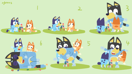 anthro block dipstick_limbs dipstick_tail eyes_closed female fur good_parenting group happy kneeling looking_at_another looking_down male markings multicolored_body multicolored_fur multicolored_tail on_ground open_mouth pivoted_ears playing sitting standing tail tail_markings tail_motion tailwag toy young young_anthro zyh1111113 bluey_(series) bandit_heeler bingo_heeler bluey_heeler australian_cattle_dog canid canine canis cattledog domestic_dog herding_dog mammal pastoral_dog 16:9 digital_media_(artwork) hi_res widescreen daughter_(lore) father_(lore) father_and_child_(lore) father_and_daughter_(lore) parent_(lore) parent_and_child_(lore) parent_and_daughter_(lore) sibling_(lore) sister_(lore) sisters_(lore)