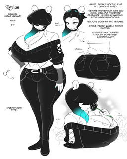 :< anthro belt belt_buckle big_breasts black_bottomwear black_choker black_clothing black_footwear black_hair black_jewelry black_necklace black_pants black_shoes black_sweater black_topwear blue_hair bottomwear breasts buckle bulge butt butt_shot button-down_shirt choker cleavage clothed clothed_anthro clothed_gynomorph clothed_intersex clothing directional_arrow flower footwear fully_clothed fully_clothed_anthro fully_clothed_gynomorph fur gender_symbol gynomorph gynomorph_anthro hair hair_over_eyes hand_on_hip heart_symbol height holding_flower holding_object huge_breasts intersex intersex_anthro jewelry male_symbol midriff mouth_closed multicolored_hair navel necklace pants plant question_mark rose_(flower) shoes short_tail simple_background smelling_flower solo sweater symbol tail text topwear two_tone_hair white_background white_body white_button-down_shirt white_fur theycallhimcake lyvian_(theycallhimcake) bear mallkin mammal 2025 bust_portrait character_name digital_drawing_(artwork) digital_media_(artwork) english_description english_text full-length_portrait hi_res multiple_images portrait busty_boy_(lore) male_(lore)