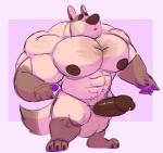 3_toes 4_fingers abs anthro balls biceps big_balls big_muscles big_pecs big_penis black_claws black_nipples black_nose black_penis bodily_fluids brown_body brown_fur brown_penis claws ear_piercing erection eyebrows feet fingers fur genital_fluids genitals huge_balls huge_muscles huge_penis humanoid_genitalia humanoid_hands humanoid_penis hyper hyper_muscles male multicolored_body multicolored_fur muscular muscular_anthro muscular_male nipples nude pawpads pecs penis piercing plantigrade precum simple_background solo standing tan_body tan_fur thick_eyebrows thick_penis toe_claws toes two_tone_body two_tone_fur vein veiny_penis white_balls white_body white_fur lizard_soup donovan_(lizard_soup) canid canine canis domestic_dog mammal 2019 absurd_res hi_res