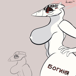 aircraft anthro bedroom_eyes big_breasts breasts duo female hand_on_hip huge_breasts huge_hips huge_thighs larger_female leg_tattoo looking_at_another looking_down machine narrowed_eyes nude seductive side_view simple_background size_difference tattoo thick_thighs thigh_tattoo vehicle wide_hips iconictm boginya_(iconictm) aeromorph living_aircraft living_machine living_vehicle 1:1 hi_res