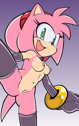 breasts butt clitoris female genitals looking_at_viewer nipples nude open_mouth smile solo spread_legs spreading tail vulva randomguy999 sega sonic_boom sonic_the_hedgehog_(series) amy_rose amy_rose_(boom) eulipotyphlan hedgehog mammal absurd_res hi_res