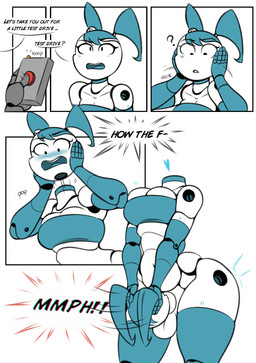 autofellatio big_breasts blush body_control bottomless breasts cleavage clothed clothing controller detachable detachable_head duo eyelashes forced gynomorph headless intersex joints machine masturbation navel not_furry nude oral oral_masturbation penile penile_masturbation question_mark rape remote_control remote_controlled sex solo_focus wide_hips zetaskully my_life_as_a_teenage_robot nickelodeon jenny_wakeman android robot 2018 digital_media_(artwork) hi_res