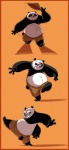 anthro belly black_body black_fur bottomwear clothing fur male shorts slightly_chubby solo white_belly greevixor dreamworks kung_fu_panda master_po_ping bear giant_panda mammal 2012 hi_res