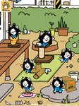 bottle bowl box clothed clothing container food grass group hair plant plant_pot potted_plant smile tail tail_motion tailwag topwear white_body kuroigames neko_atsume undertale undertale_(series) temmie_(undertale) canid canine felid feline mammal tem animated short_playtime