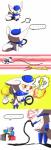 female male whip punkydreamer nintendo pokemon generation_6_pokemon human mammal meowstic pokemon_(species) absurd_res comic hi_res