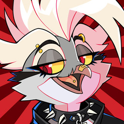 anthro band-aid band-aid_on_beak band-aid_on_face band-aid_on_nose bandage bandage_on_beak bandage_on_face bandage_on_nose barbell_piercing beak clothing collar eyebrow_barbell eyebrow_piercing eyebrow_ring eyebrows eyelashes eyeliner eyeshadow facial_piercing facial_tuft female female_anthro fur glistening_eyelids grey_body grey_fur hair half-closed_eyes jacket leather leather_clothing leather_jacket leather_topwear long_eyelashes looking_at_viewer makeup narrowed_eyes open_beak open_mouth piercing red_background red_eyes ring_piercing simple_background solo spiked_collar spikes tongue tongue_piercing topwear tuft white_body white_fur white_hair yellow_sclera denucard joy_(shammy) avian bird owl 1:1 2025 colored digital_drawing_(artwork) digital_media_(artwork) headshot_portrait hi_res portrait