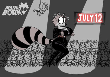 anthro big_breasts big_butt big_eye black_clothing bodily_fluids bodysuit boots breasts butt clothed clothing female female_anthro femme_fatale footwear fur high_heeled_boots high_heels looking_around markings nervous nervous_look nervous_sweat plushie pose pouch_(clothing) raccoon_tail ring shoes skinsuit sneaking solo spotlight stripes sweat tail tail_markings thief tight_clothing warehouse diegutan uva_the_raccoon mammal procyonid raccoon hi_res
