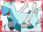 alpha_pokemon amazon_position bestiality blue_body dominant dominant_female dominant_feral duo eeveelution faceless_character faceless_male female female_on_human female_on_top female_penetrated feral feral_penetrated from_front_position generation_4_pokemon glaceon glare_(artist) human human_on_feral human_penetrating human_penetrating_feral interspecies japanese_text lying male male/female male_on_bottom male_on_feral male_penetrating male_penetrating_female mammal nintendo on_back on_bottom on_top penetration pokemon pokemon_(species) pokephilia red_eyes reverse_mating_press reverse_missionary_position sex submissive submissive_human text